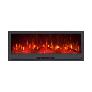 شومینه برقی دیواری مدل فلت سایز 120 سانت