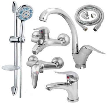 ست کامل شیرآلات مدل اردکی