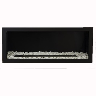 شومینه گازی دیواری تمام شیشه 90