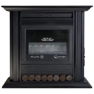 بخاری طرح شومینه گازسوز رویال مروارید سوز مدل 12000