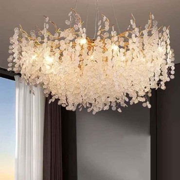 لوستر شاخه نبات مدل پولکی