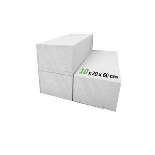 بلوک دیواری هبلکس 10×20×60