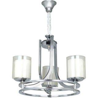 لوستر مدرن چشمه نور مدل رسا 3 شعله با پروفیل