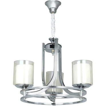 لوستر مدرن چشمه نور مدل رسا 3 شعله با پروفیل