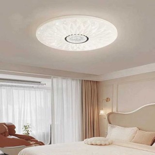 لوستر سقفی مدرن 4 حالته 120 وات ریموت دار مدل 61128