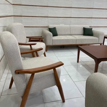 مبل راحتی مینیمال مدل کاپر 7 نفره