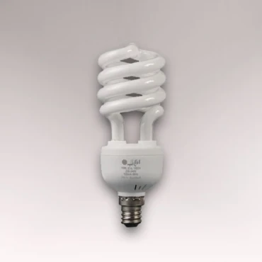 لامپ کم مصرف 15 وات افراتاب با سرپیچ E27/E14 مدل Afratab-15HSP-PTC
