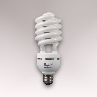 لامپ کم مصرف 55 وات افراتاب با سرپیچ E27 مدل Afratab-55HSP-HP