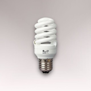 لامپ کم مصرف 15 وات افراتاب با سرپیچ E27/E14 مدل Afratab-15FSP-T2-PTC