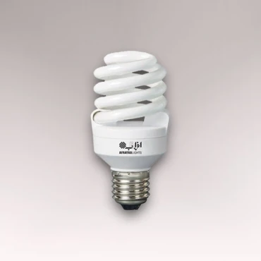 لامپ کم مصرف 18 وات افراتاب با سرپیچ E27 مدل Afratab-18FSP-T2-PTC