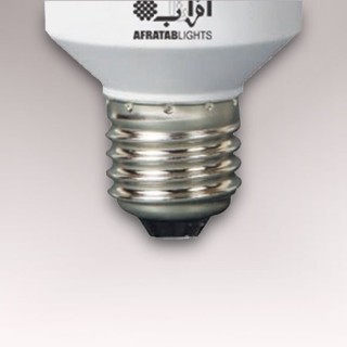 لامپ کم مصرف 18 وات افراتاب با سرپیچ E27 مدل Afratab-18FSP-T2-PTC