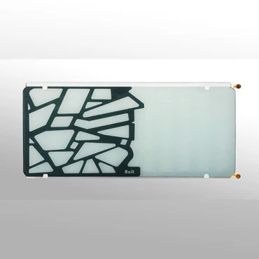 رادیاتور شیشه ای آنیت مدل سوپرلوکس (سیاه و سفید) سایز 120