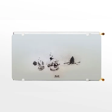 رادیاتور شیشه ای آنیت مدل سوپرلوکس (سیاه و سفید) سایز 120