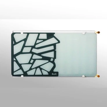 رادیاتور شیشه ای آنیت مدل سوپرلوکس (سیاه و سفید) سایز 100