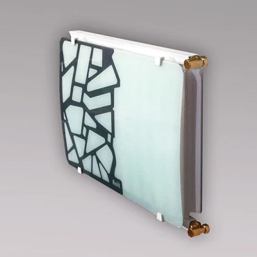 رادیاتور آنیت مدل سوپر لوکس سیاه و سفید لیزرکات 11 پره