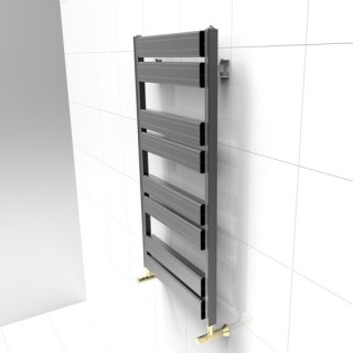 رادیاتور حوله خشک کن آنیت مدل اکونومیک مشکی 8 پره