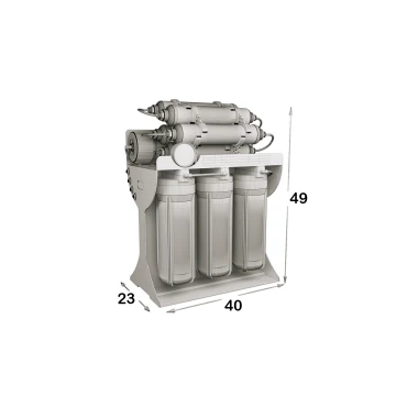 تصفیه آب 9 مرحله ای اس اس وی مدل MaxPro X900