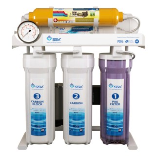 تصفیه آب 6 مرحله ای اس اس وی مدل MaxTec X600