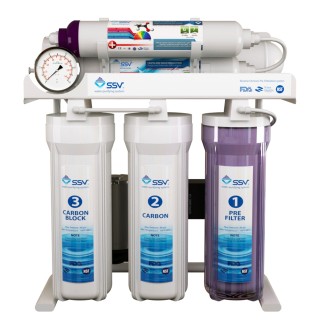 تصفیه آب 6 مرحله ای اس اس وی مدل MaxTec X630