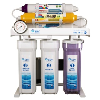 تصفیه آب 7 مرحله ای اس اس وی مدل MaxTec X700