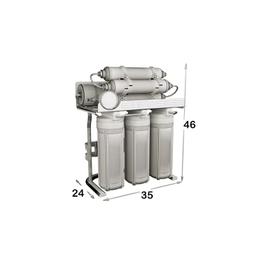 تصفیه آب 7 مرحله ای اس اس وی مدل MaxTec X700