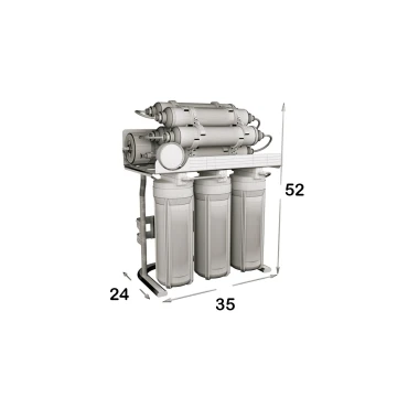 تصفیه آب 9 مرحله ای اس اس وی مدل MaxTec X900