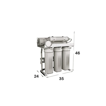 تصفیه آب 6 مرحله ای اس اس وی مدل SuperTec X600
