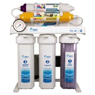 تصفیه آب 7 مرحله ای اس اس وی مدل SuperTec X700