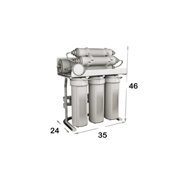 تصفیه آب 7 مرحله ای اس اس وی مدل SuperTec X700