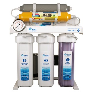 تصفیه آب 8 مرحله ای اس اس وی مدل SuperTec X830