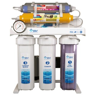 تصفیه آب 10 مرحله ای اس اس وی مدل SuperTec X1000