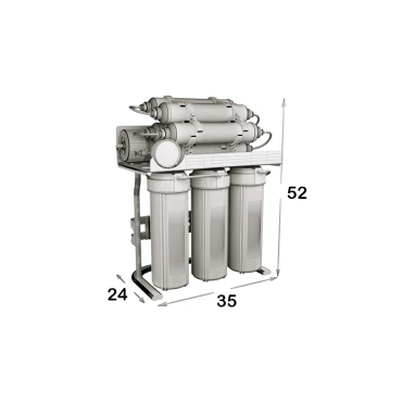 تصفیه آب 10 مرحله ای اس اس وی مدل SuperTec X1000