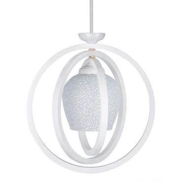 لوستر تک شعله سقفی چشمه نور کد G512/1H - WT