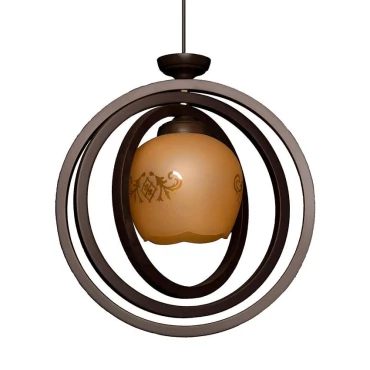 لوستر آویز چشمه نور 1 شعله کد G512/1H1 