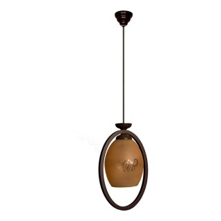 لوستر سقفی چشمه نور 1 شعله کد G517/1H 