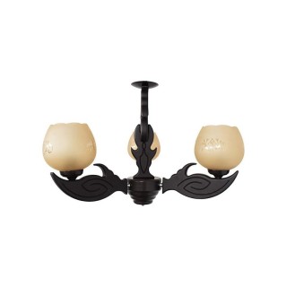 لوستر چشمه نور 3 شعله کد G501/BR قهوه ای