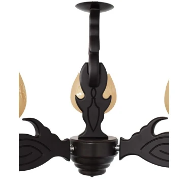 لوستر چشمه نور 3 شعله کد G501/BR قهوه ای