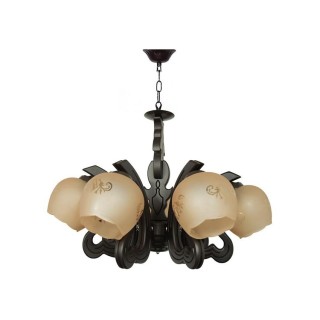 لوستر سقفی چشمه نور 7 شعله کد G502