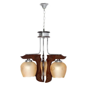 لوستر آویز چشمه نور 3 شعله کد G503