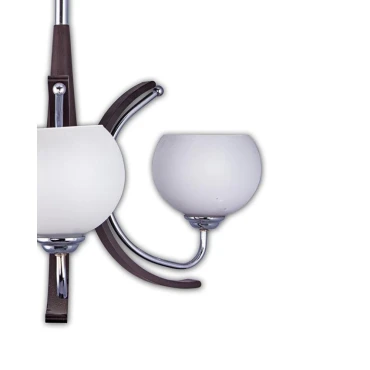 لوستر چوبی استیل 3 شعله کد 858