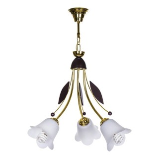 لوستر چشمه نور 3 شعله کد 2540