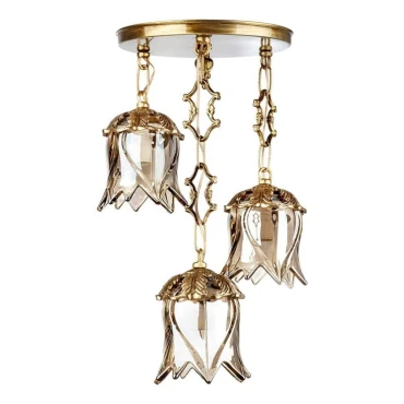 چراغ آویز چشمه نور کد C2782/3A آنتیک