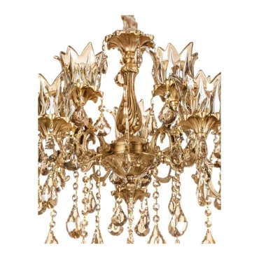 لوستر چشمه نور 12 شعله کد C2770/6-A آنتیک