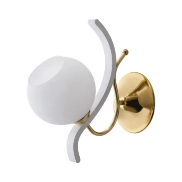 چراغ دیواری چوب و استیل چشمه نور کد 887