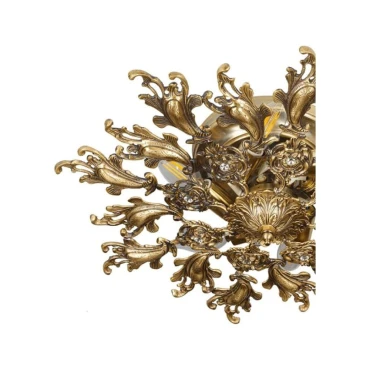 لوستر سقفی چشمه نور 7 شعله کد C2637/7A آنتیک