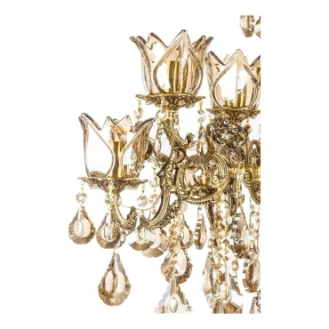 لوستر چشمه نور 8 شعله کد C2515/4-B برنزی