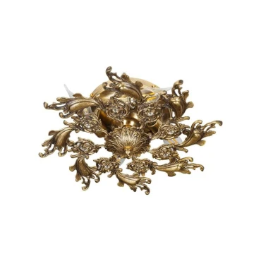 لوسترسقفی چشمه نور 5 شعله کد C2637/5A آنتیک