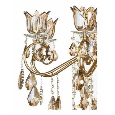 لوستر برنزی چشمه نور 8 شعله کد 2610