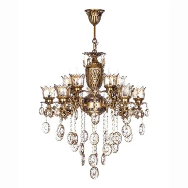 لوستر چشمه نور 12 شعله کد 3542