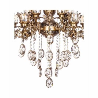 لوستر چشمه نور 12 شعله کد 3542